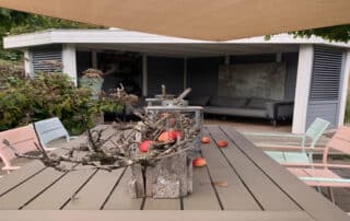 Enjoy your outdoor living space well into the autumn with Best Awning Company! Our awnings add shade, comfort, and style for year-round use.