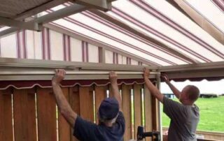 Give your business a new look with Best Awning Company! Our commercial awnings enhance style, provide shade, and improve curb appeal.